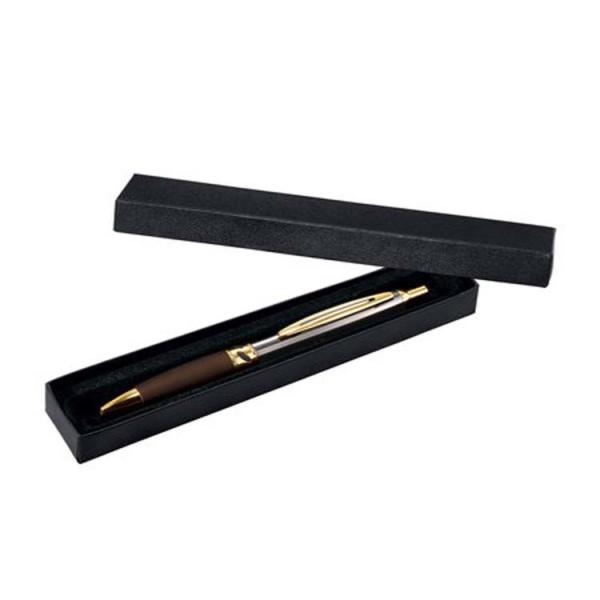 custom black special texture paper pen box luxury gift pen box high end pen
