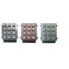 Zinc alloy industrial phone keypad with green LED for kiosk phone for sale