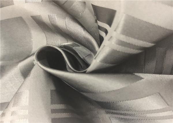 Outdoor Dobby Coated Polyester Fabric , Light Resistance Ripstop Polyester