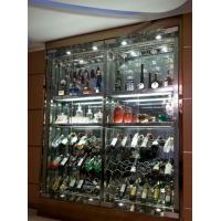 China China Wine Shelves Fabrication Custom Stainless Steel Factory Price for sale