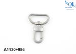 46*27mm Dog Chain Swivel Hooks / Metal Accessories For Handbags