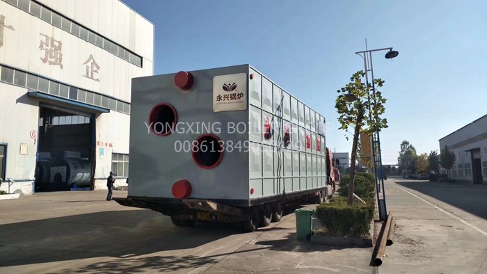 25t High Efficiency Gas Steam Boiler Gas Water Boiler For Textile Mill