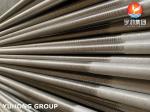 Copper Nickel 70 / 30 Low Fin Tubes ASTM B111 C71500 For Condensers