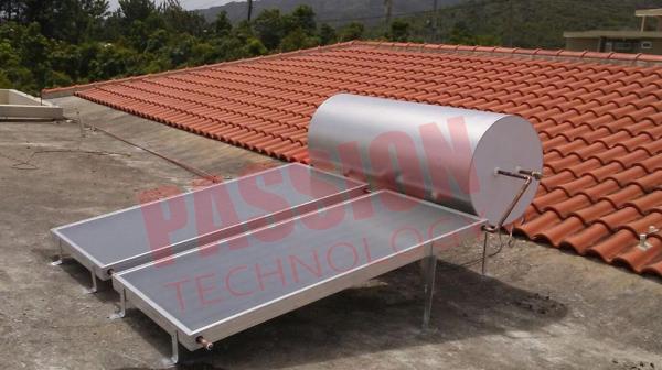 No Pollution Thermal Collectors Solar Panel Hot Water Heater Stainless Steel