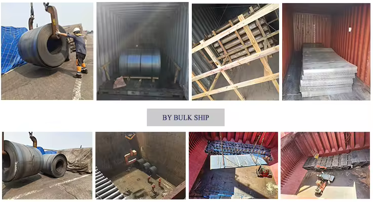 High Strength Plate Prime Low Carbon HRC ASTM A36 Q195 Q235 SS400 Thickness 0.8-300mm Mild Steel MS Hot Rolled Steel Coil