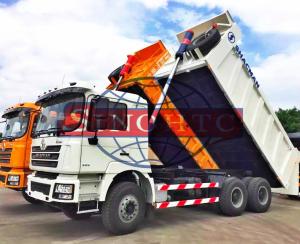 Wholesale 6x4 Utility Dump Truck 20 - 25 Tons Loading 3 Axle MAN F2000 F3000 Cabin from china suppliers