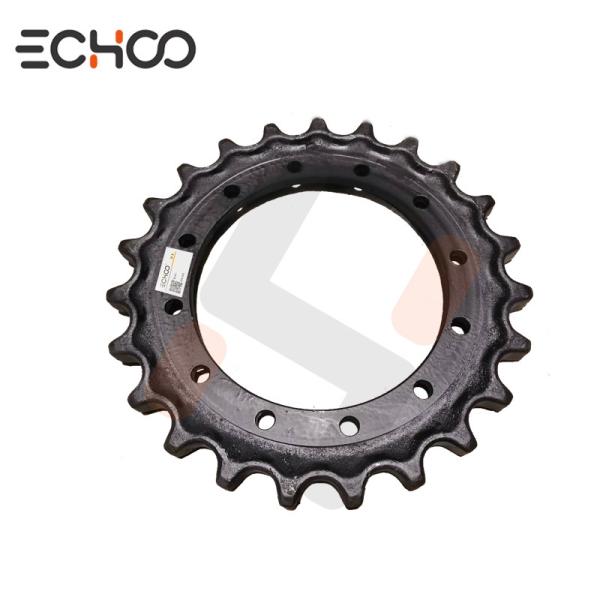 JD17D Sprocket Mini Excavator Undercarriage Parts For 17D Drive Sprocket