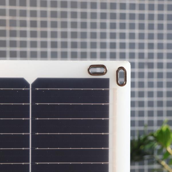 Powerful Mono Flexible Thin Film Solar Panel 100Watt 156.75mmx156.75mm