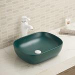 Not Breeding Bacteria Above Counter Bathroom Wash Basin Pink Easy Clean Ceramic