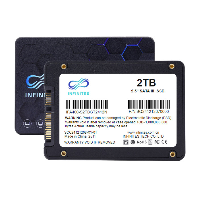 SATA III 2TB 2.5 Inch Internal SSD Laptop Solid State Drive Large Capacity