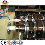 180-450Kg/H Pressure PVC Pipe Extrusion Line Adjustable Cutting Speed Max 63mm
