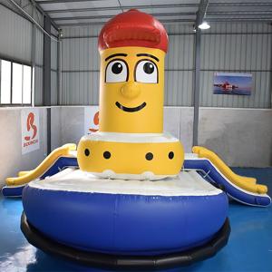 Wholesale Heat Resistant Swimming Pool Tug Boat Inflatable Water Sports from china suppliers