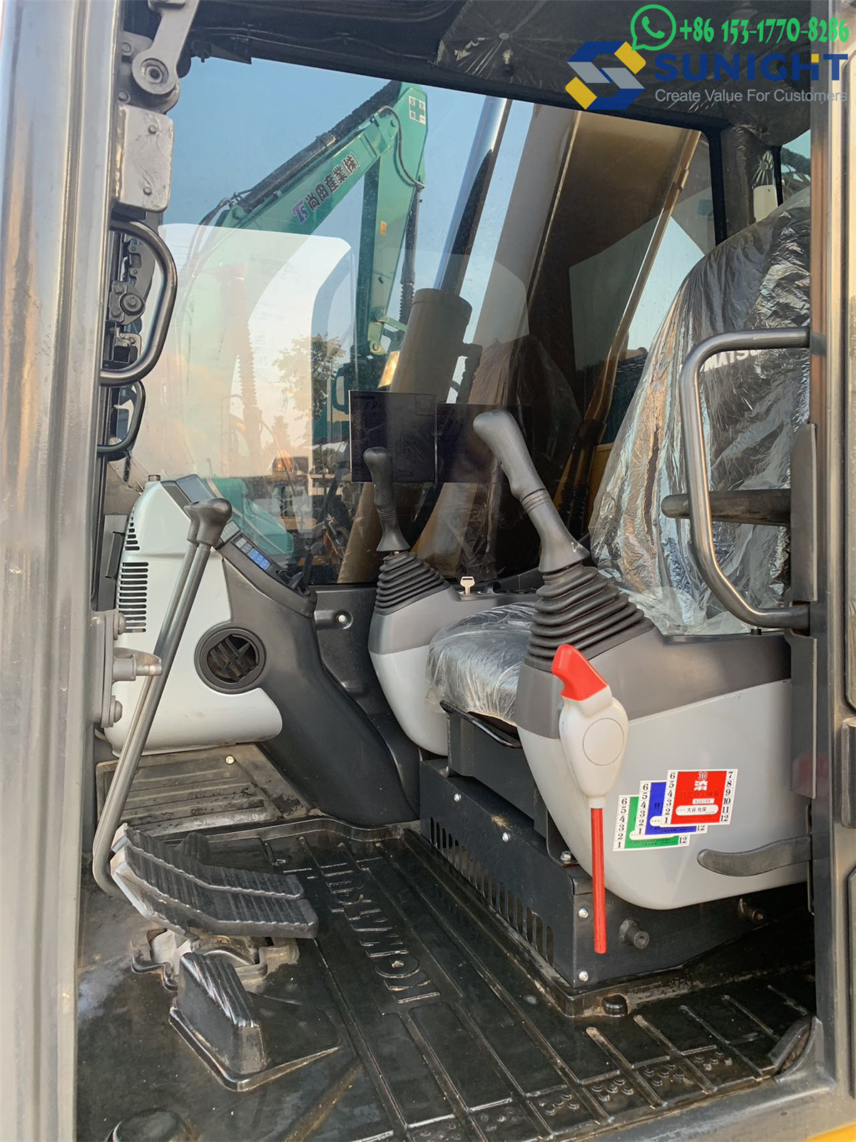 Used Excavator KOMATSU PC70 Excellent Condition Good Performance 7 Ton Second Hand Digger