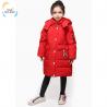Kids Clothing Suppliers China Long Coat Winter Latest Girl Outdoor Children Hooded Down Jacket for sale