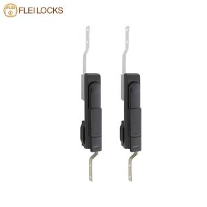 Wholesale Slide Dust Cover Zinc Alloy Rod Control Lock Black Painted With Swing Handle from china suppliers