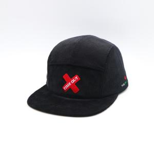 Wholesale Low-middle Profile 5 Panel Camper Hat Customized Color Corduroy fabric from china suppliers