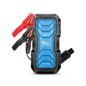 Wholesale Portable Battery Jump Starter Green Keeper 2024 2000A 16000mAh 12V With Led Light from china suppliers
