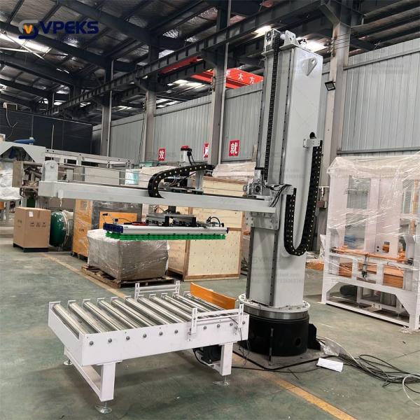 Fully Automatic Conventional Palletizer Machine With 2.5M Reach Diameter