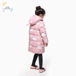 Warmest Pink Kids 4T New White Duck Down Jackets Designer Girls Insulated Winter