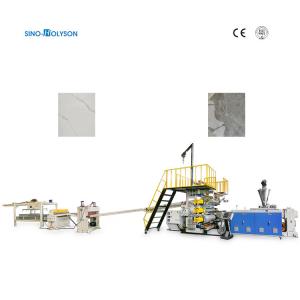 Wholesale 1220*2240mm PVC Artificial Marble Sheet Making Machine with 36.9 rpm Screw Speed from china suppliers