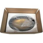 Artificial Glass Type Wash Basin / Glass Basin Round Model Carton Packing