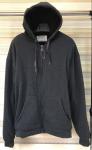 Durable Mens Fleece Coat Windbreaker Strong Wear Resisting With Fix Hoody