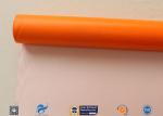 One Side Orange Fire Blanket silicone coated fiberglass cloth 500GSM 0.5mm