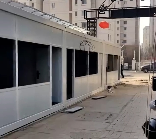 Heat-Proof Foldable Design Prefabricated Container House Mobile Container Houses