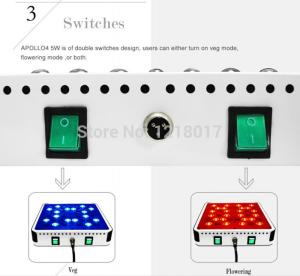Wholesale 200w Apollo 4 Led Grow Light For Hydroponics/grow Light Led/led Grow Lighting from china suppliers