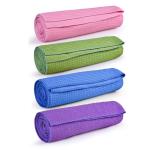 Classic Yoga Towel, Texture Non-slip Portable Travel Yoga Mat Towel,Pilates