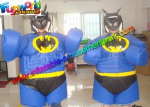 Wholesale Batman Dress Up Games Clothes / Blow Up Sumo Suits With Air Mat from china suppliers