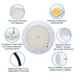 25w Underwater High Quality Resin Filled 12V IP68 Warm White 35W Swimming Pool