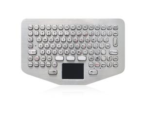 Wholesale IP65 Vandal Proof Stainless Steel Keyboard Touchpad For Ruggedized Computer from china suppliers