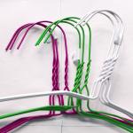 Laundry Master Notched-End 16inch 14.5 Gauge Wire Hanger for Laundry Services