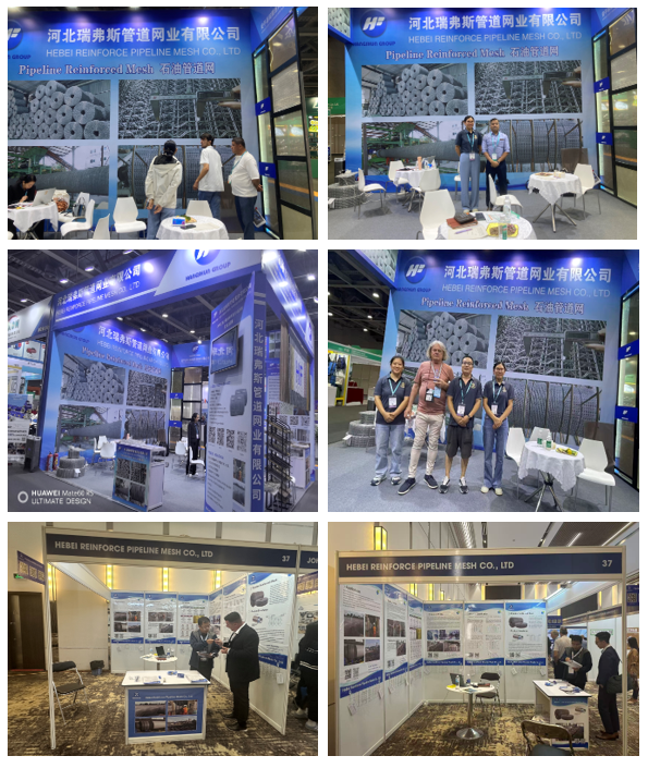 Everglades Gas Pipeline Reinforced Galvanzied Steel Mesh Weight 42kg Welded Mesh