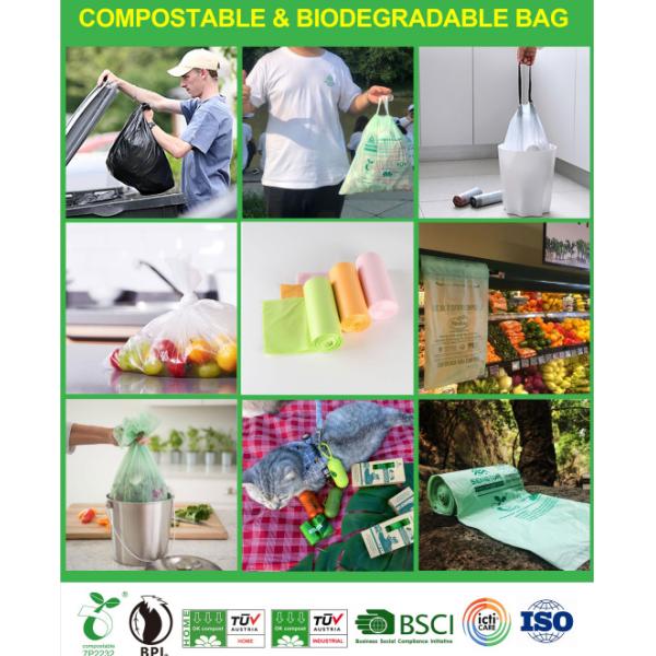 Shopping Reusable Biodegradable Bags Customized Eco Friendly Plastic Bags