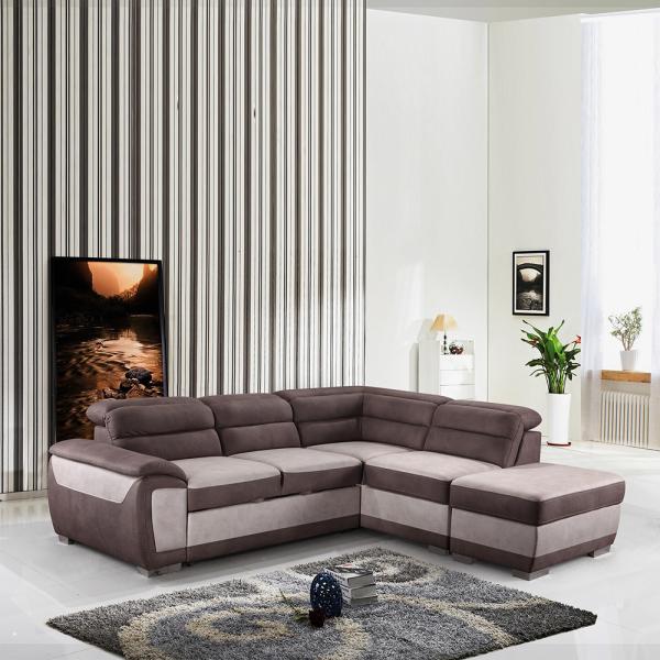 Home Practical Sectional Sleeper Sofa , Multipurpose Comfortable Daybed Couch