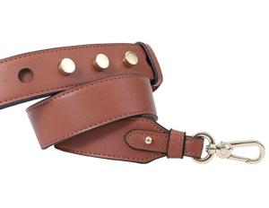 Wholesale Soft And Durable Brown Leather Crossbody Strap 1.2m 0.8m For Purse from china suppliers