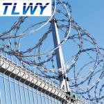 1.5mmx1.5mm Diamond Welded Razor Wire Mesh Electro Galvanized