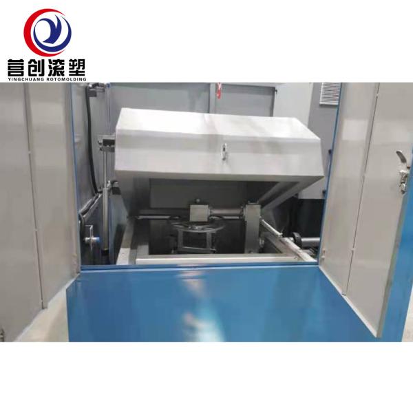 Electrical Heating Roto Moulding Machine For Testing Material LLDPE PTFE Nylon