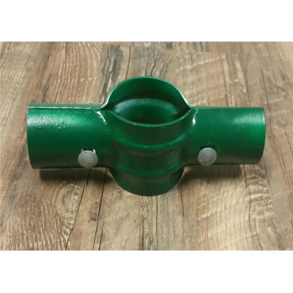 1 3/8" x 1 3/8" Line Rail Clamps Galvanized Steel For Chain Link Fence Parts