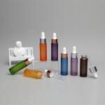Portable Clear Glass 15ml 0.5oz Serum Dropper Bottles