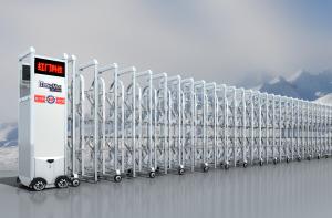 Wholesale Wireless Electric Retractable Gate , Intelligent SS304 Automatic Folding Gate from china suppliers
