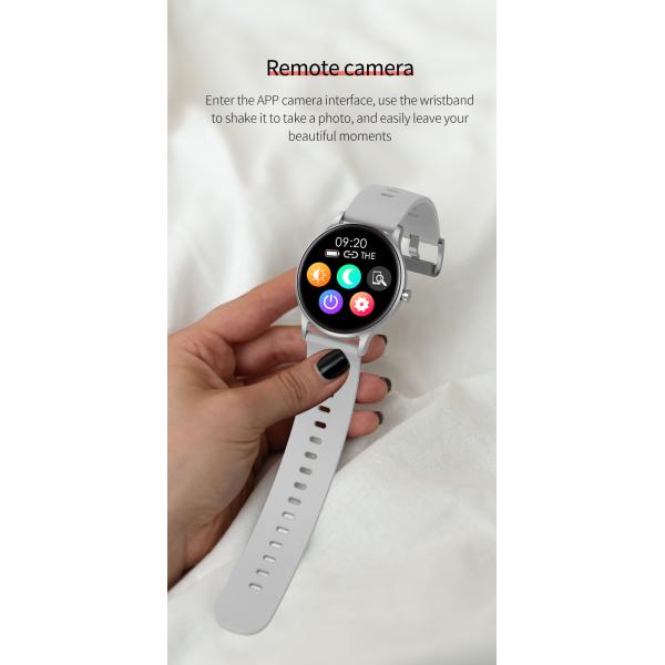 Waterproof IP67 Round Smart Watch With Multiple Messages Push