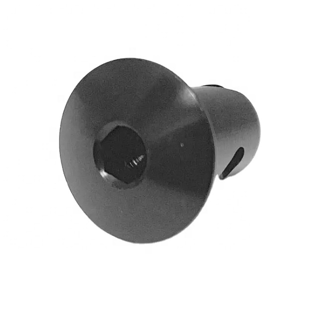 Grip .500" Aluminum Dzus Button Dome Allen Head Quarter Turn Fasteners for Racing Car Motorcycle Performance Enhancement