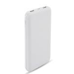 ABS 10000mAh Polymer Battery Dual USB Wireless Charger Sticker Power Bank