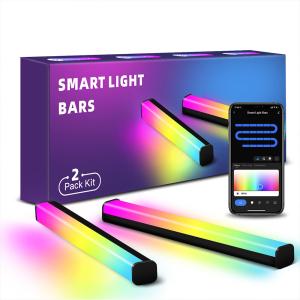 Wholesale RGBIC Gaming Light Bar , 4100K Corner Lamp Bar Smart Remote Control WiFi 2.4G from china suppliers