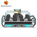 Theme Park Roller Coaster 9d Vr Simulator 4 Player Arcade Machine 9d Vr Chair