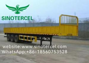 Wholesale Pallet Transport Sidewall Semi Trailer Cargo Container Trailer 20-70 Tons from china suppliers