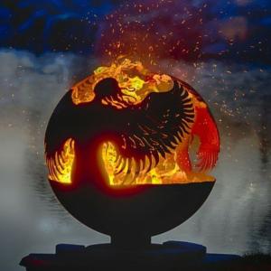 Wholesale 6mm Thickness Large Corten Fire Pit Customizable from china suppliers